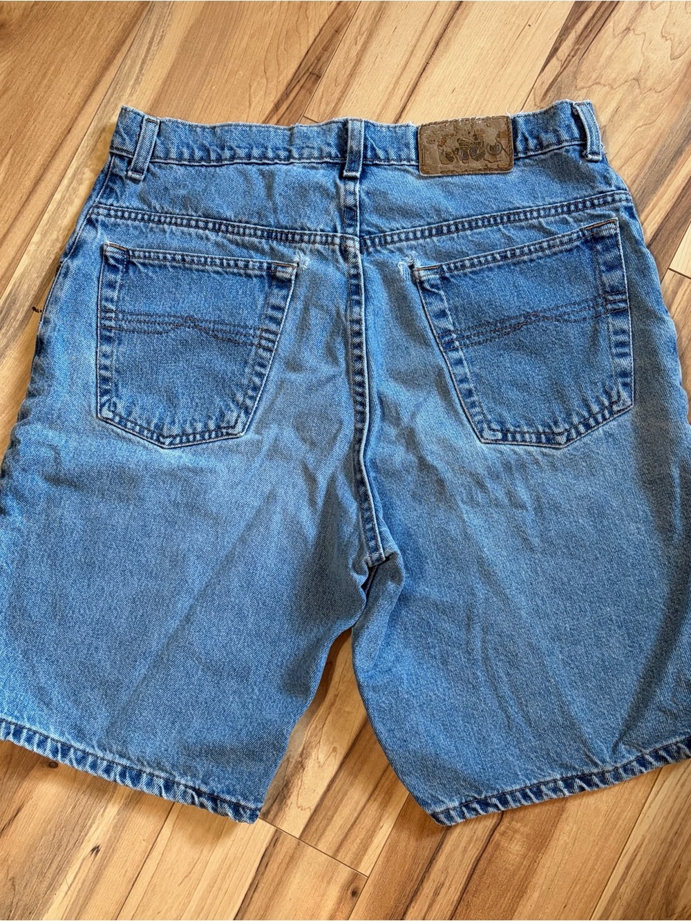 Men's Blue Denim Shorts